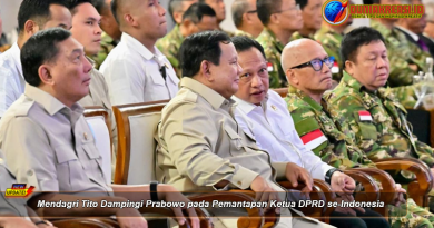 Mendagri Tito Dampingi Prabowo pada Pemantapan Ketua DPRD se-Indonesia
