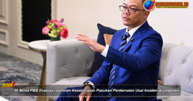 RI Minta PBB Evaluasi Jaminan Keselamatan Pasukan Perdamaian Usai Insiden di Lebanon