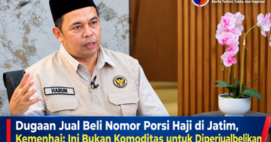 Dugaan Jual Beli Nomor Porsi Haji di Jatim, Kemenhaj: Ini Bukan Komoditas untuk Diperjualbelikan